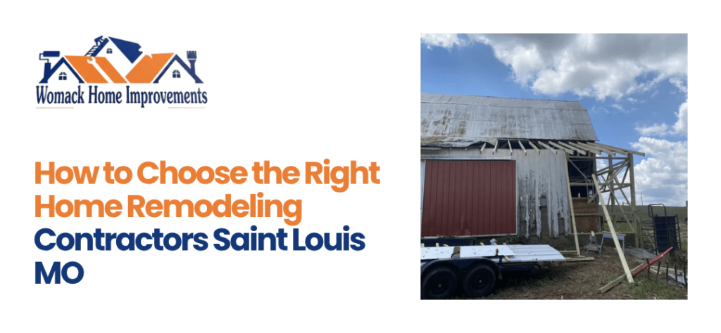 Home Remodeling Contractors in Saint Louis MO
