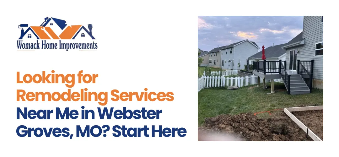 Remodeling Services Near Me in Webster Groves, MO