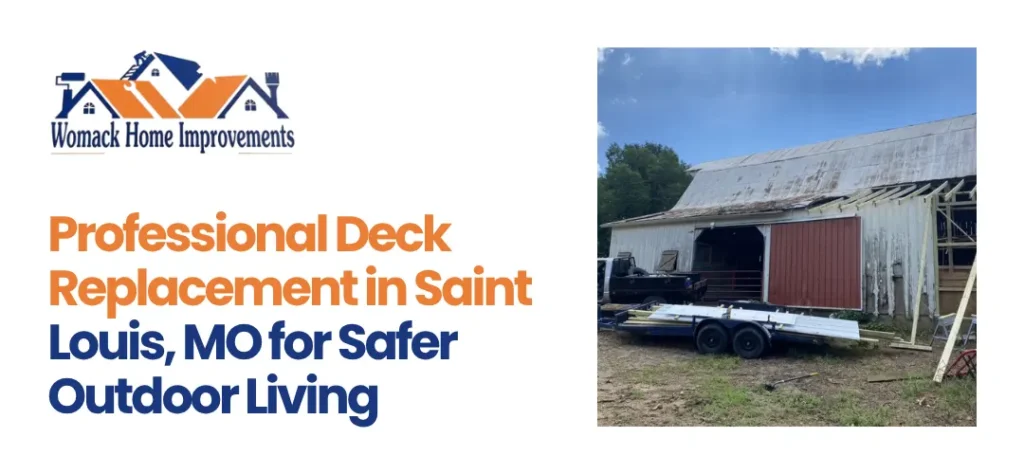 Deck Replacement in Saint Louis, MO
